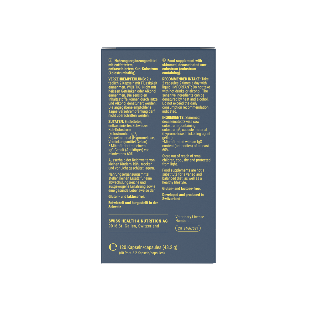 Colostrum Gold Standard