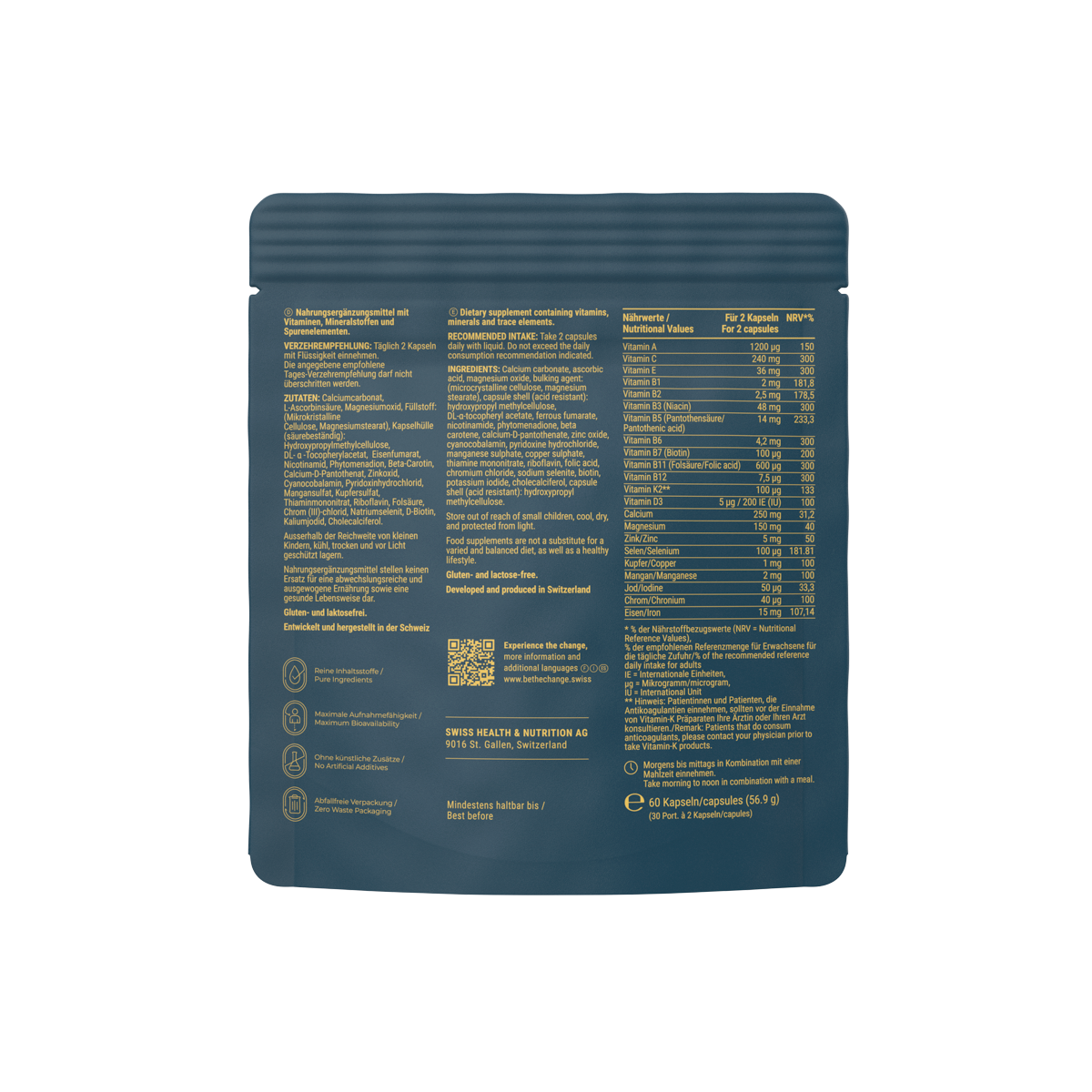 Multi Vitamins & Minerals Complex